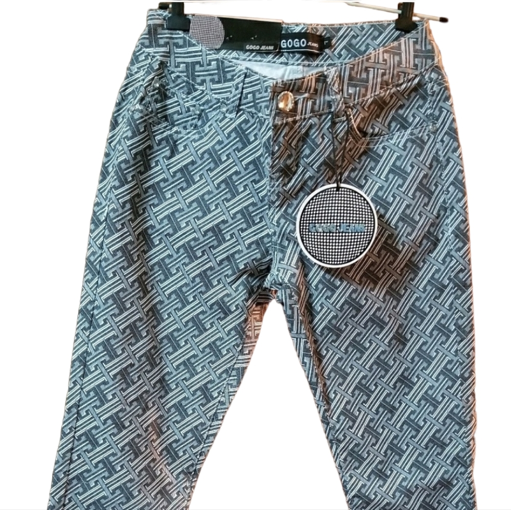 GOGO PATTERN JEANS